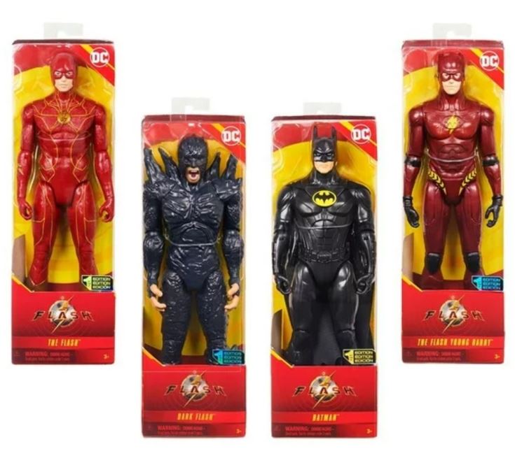 DC MUÑECOS THE FLASH MOVIE 30 CM - 4 MODELOS
