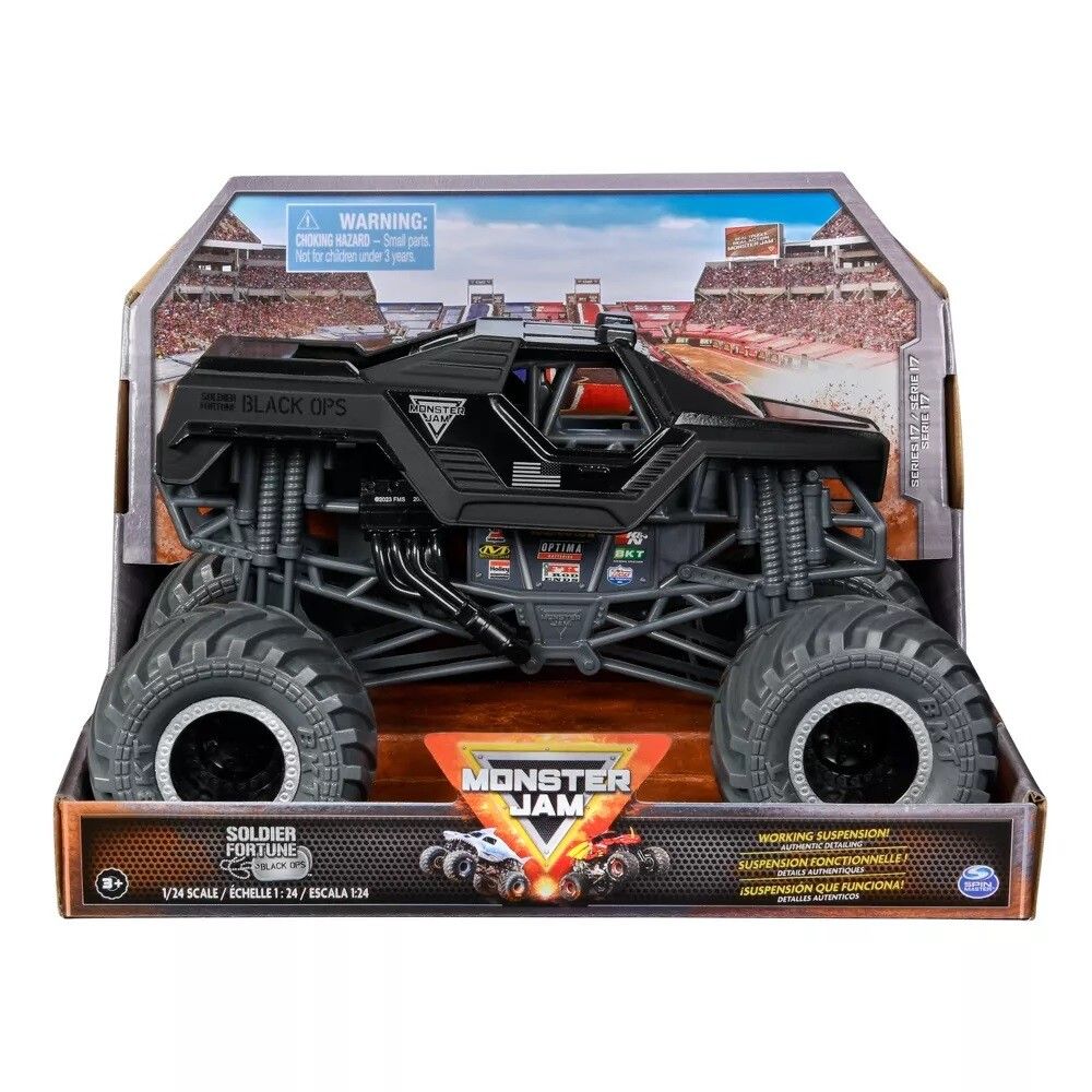 MONSTER JAM METAL 1:24 SOLDIER FORTUNE