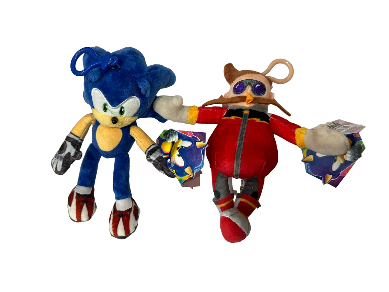 SONIC LLAVEROS PELUCHE 15CM - 5 MODELOS