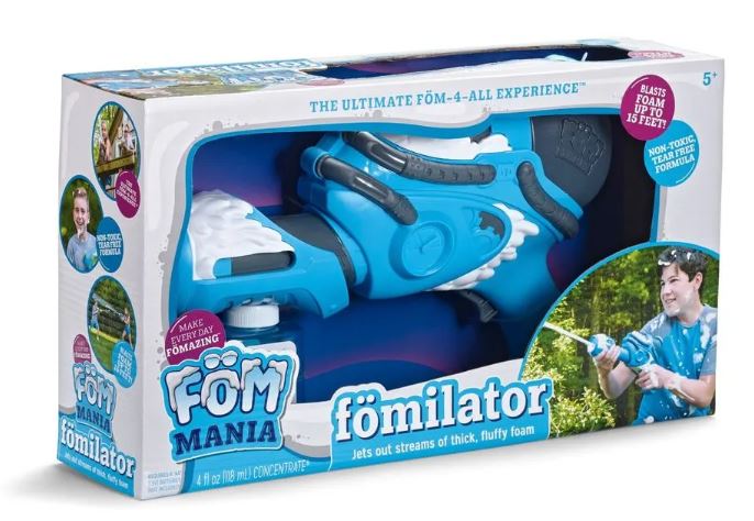 FOM MANIA PISTOLA LANZA ESPUMA