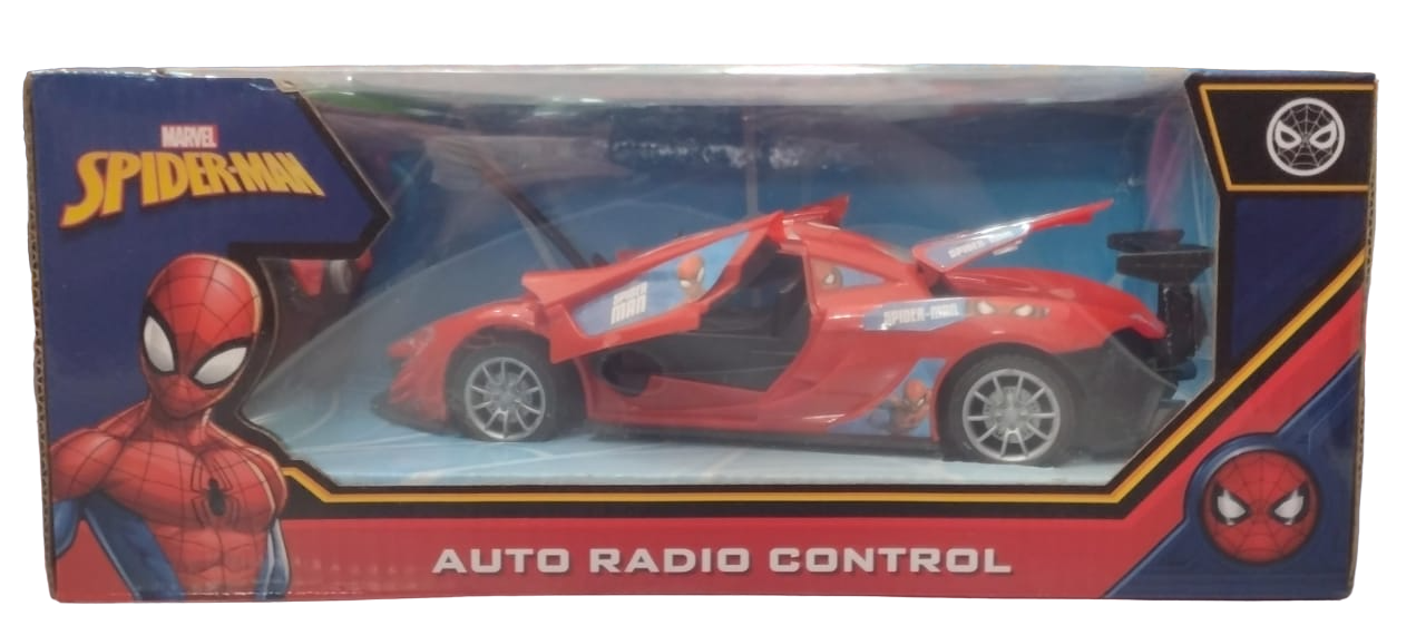 AUTO R/C SPIDERMAN ABRE PUERTAS