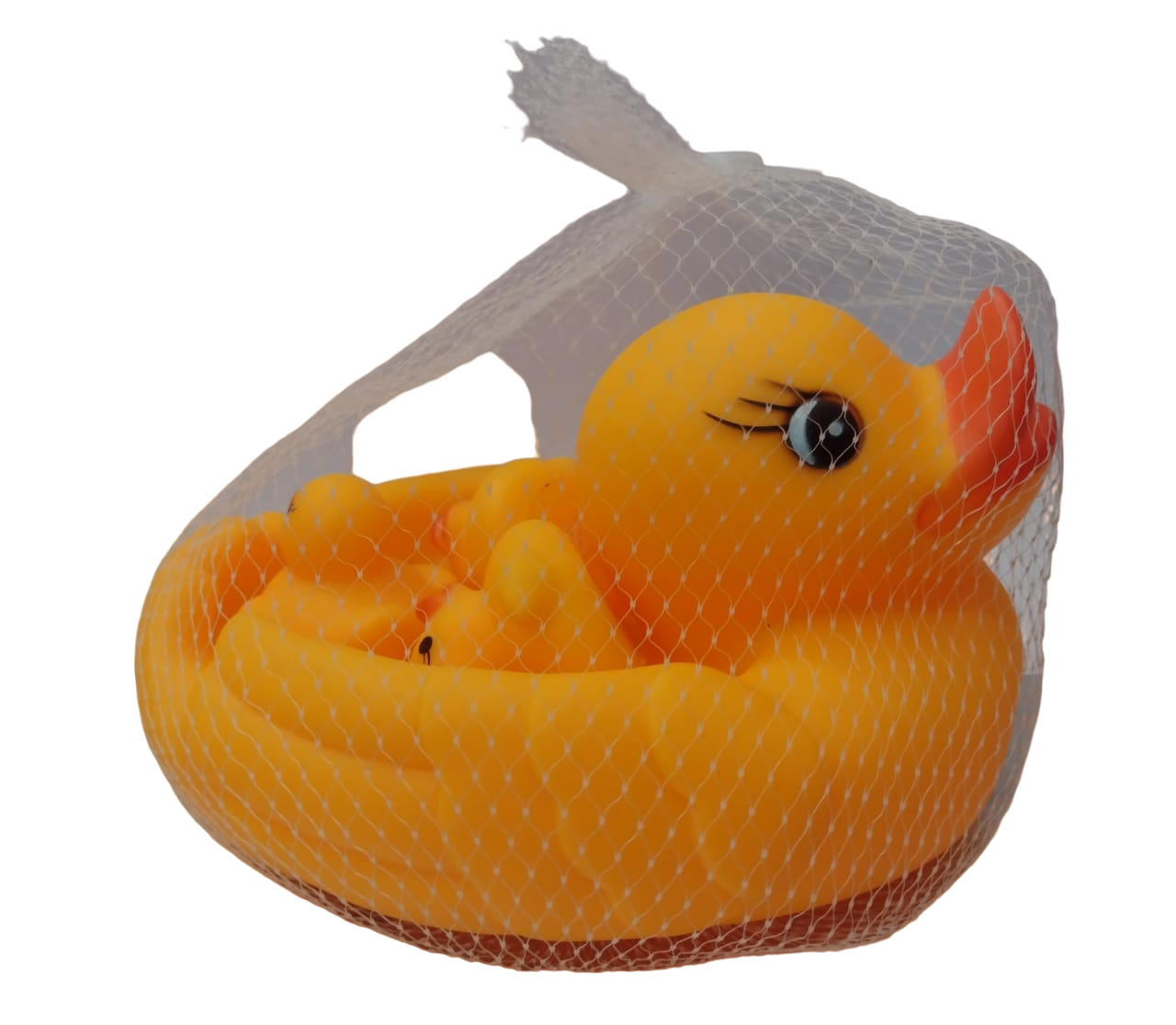 PATITO CHIFLE CON CRIA EN RED (3395)