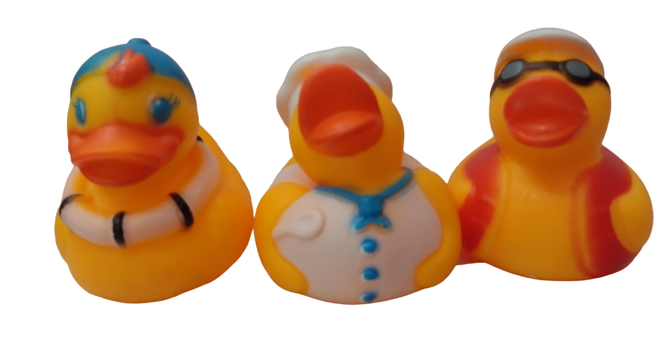 CHIFLE PATITOS X3 EN BOLSA
