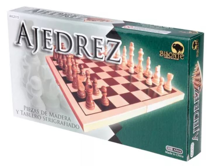 AJEDREZ MADERA CHICO