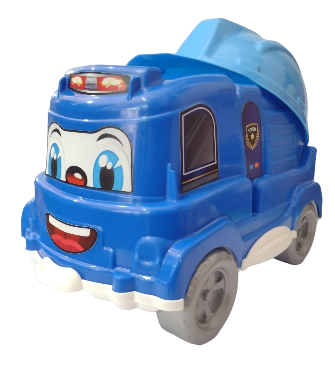 CAMIONETA POLICIA GRANDE CON CASCO