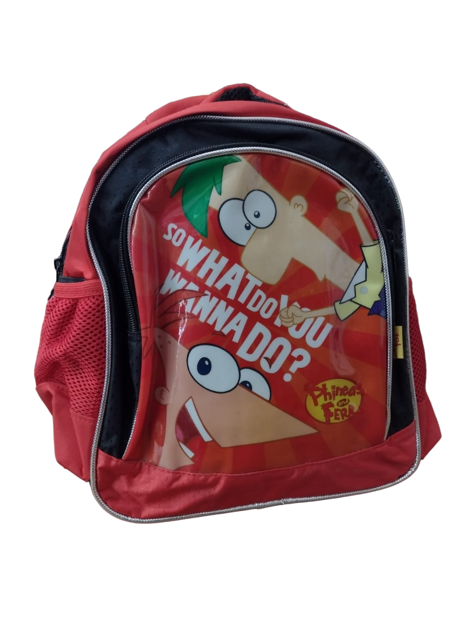 MOCHILA ESPALDA PHINEAS AND FERB