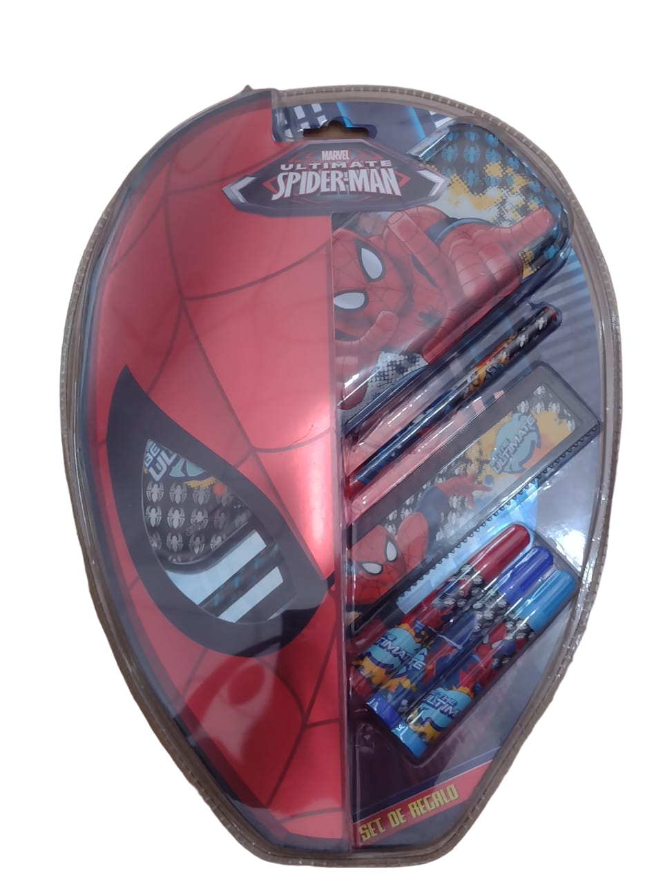 SET ESCOLAR SPIDERMAN