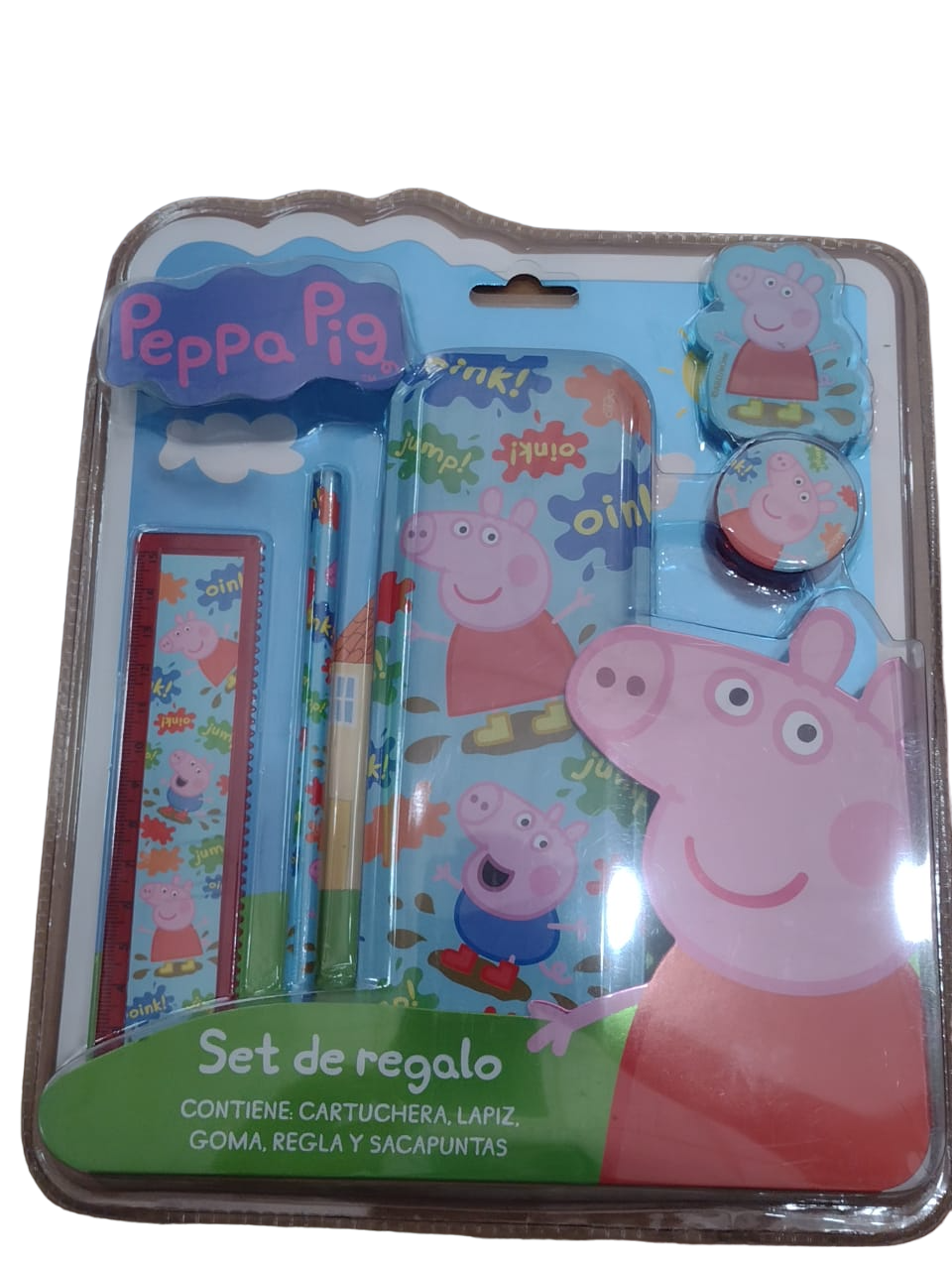 SET ESCOLAR PEPPA PIG