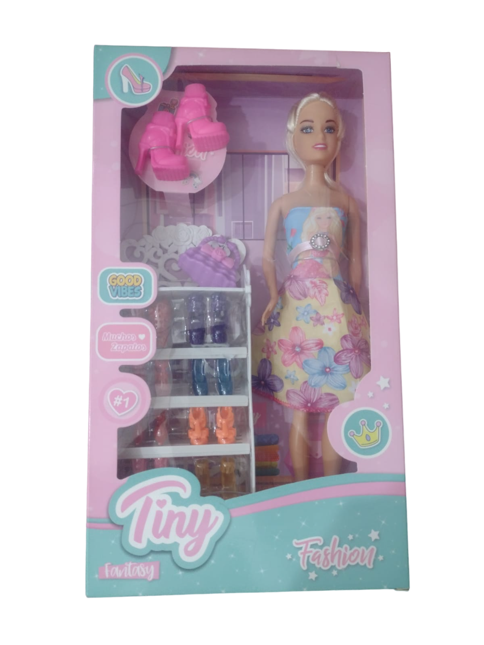 TINY MUÑECA FLACA FASHION CON ZAPATOS
