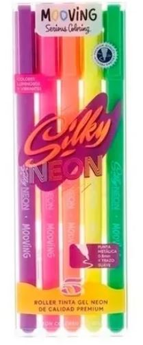 LAPICERA ROLLER GEL NEON X5