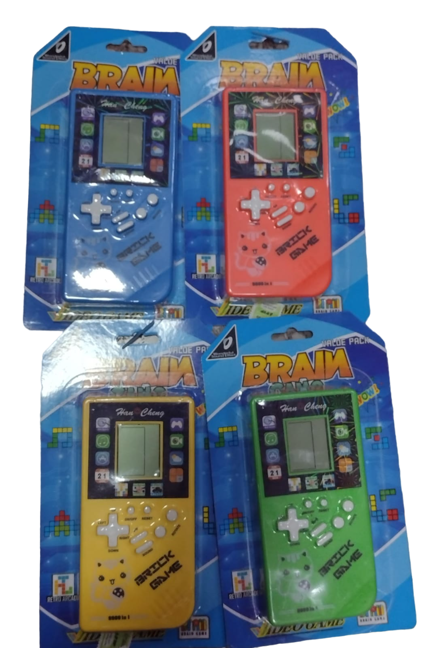 TETRIS MEDIANO EN BLISTER - 4 COLORES