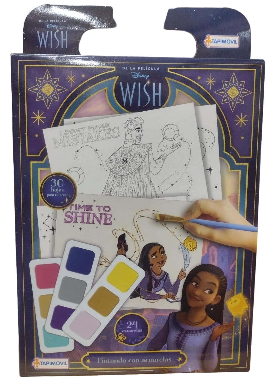 PINTANDO CON ACUARELA WISH