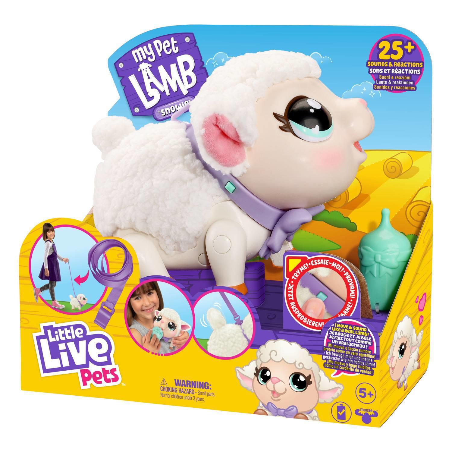 LITTLE LIVE PETS OVEJA LAMB + 25 SONIDOS