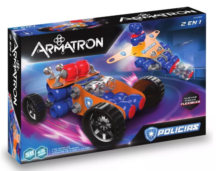 ARMATRON POLICIAS 60PZS