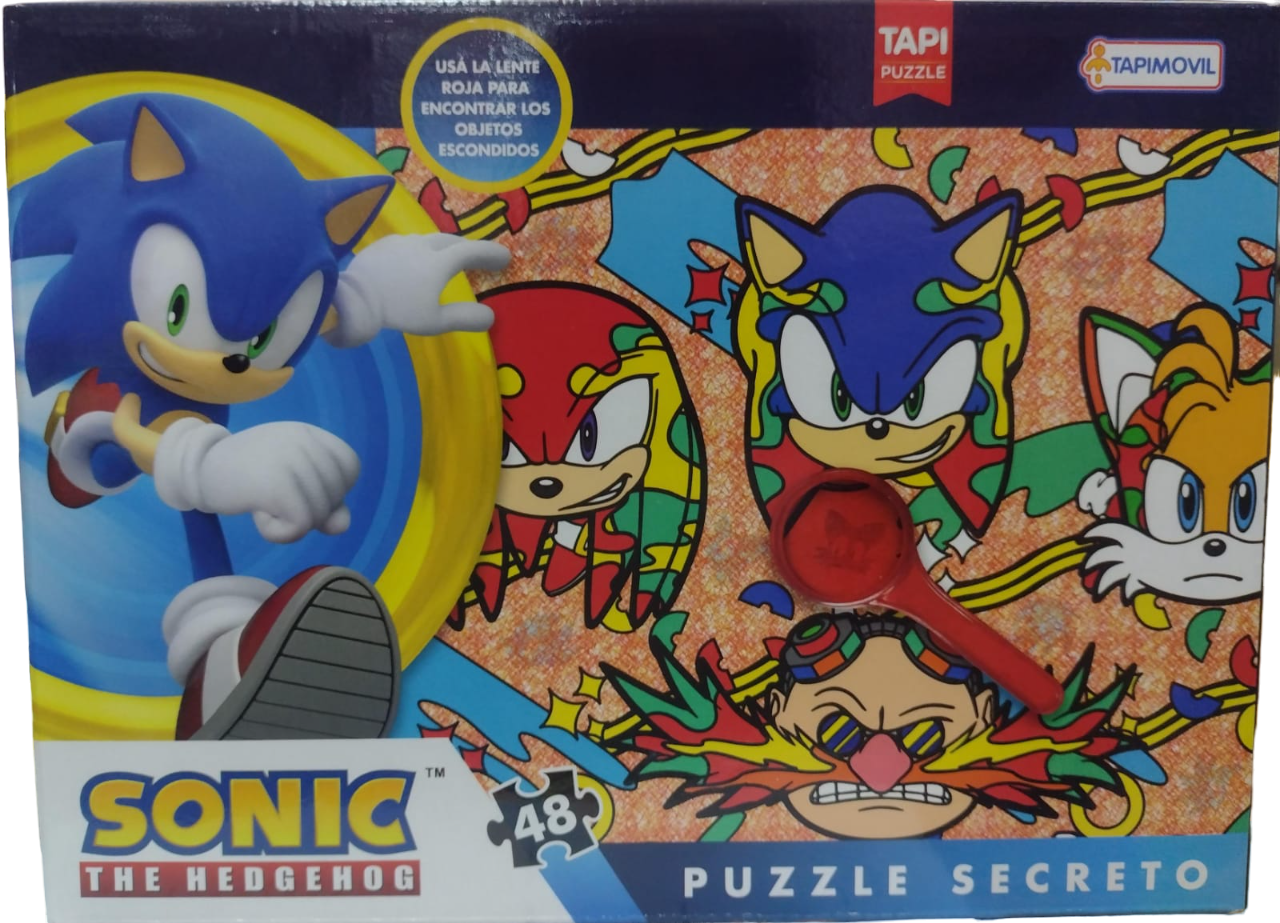 PUZZLE SECRETO 48PZS SONIC