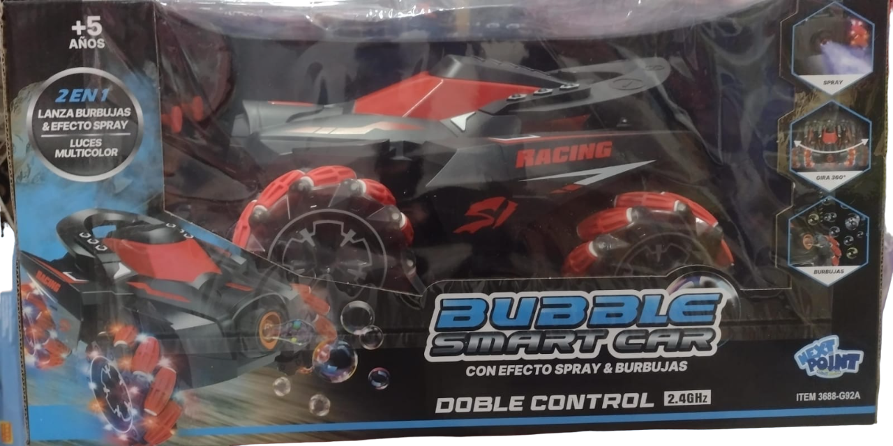 VEHICULO BUBBLE SMART CAR R/C