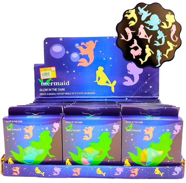 FIGURAS BRILLA SIRENAS EN CAJA