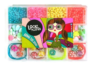 CAJA BIJOU 12 DIVISIONES CHICA - CORDON COLOR