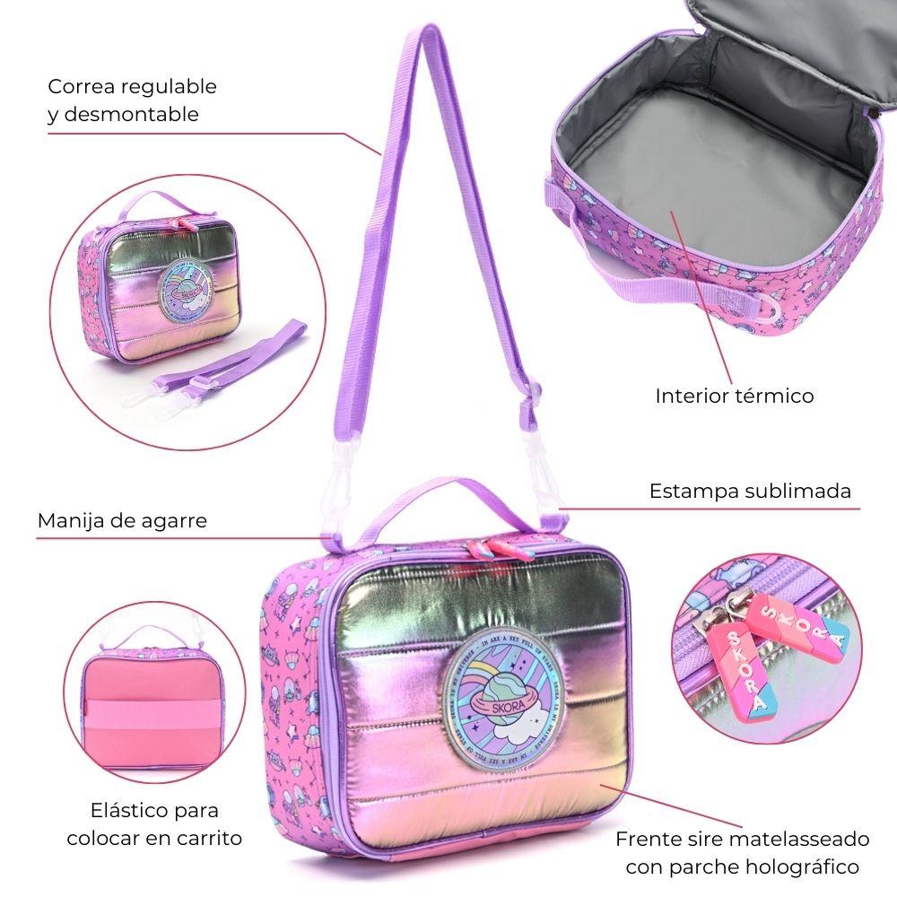 LUNCHERA SKORA THINK HAPPY SHINE ESTAMPADA