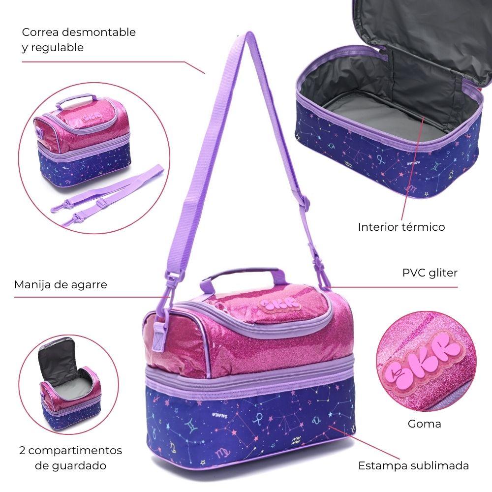 LUNCHERA SKORA GLITTER COSMIC
