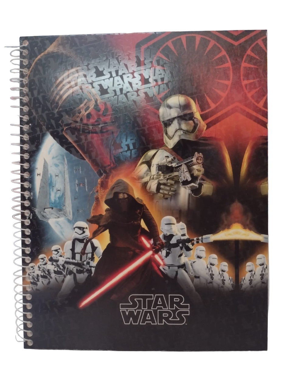 CUADERNO ESPIRAL STAR WARS 60 HOJAS (9654)