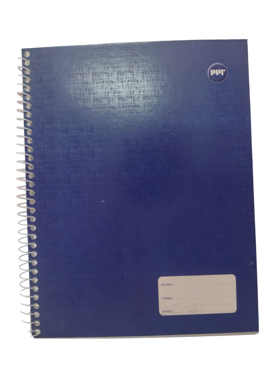 CUADERNO ESPIRAL 60 HOJAS AZUL