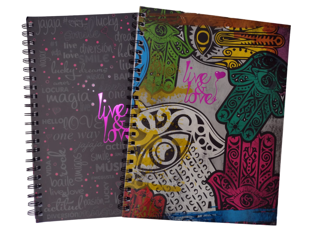 CUADERNO UNIVERSITARIO TAPA FLEXIBLE 80 HOJAS LIVE