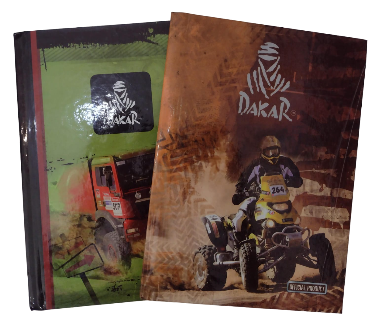 CUADERNO TAPA DURA CHICO DAKAR - OFERTA