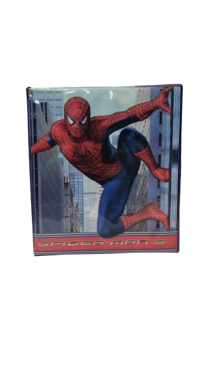 CARPETA 3 ANILLOS PVC SPIDERMAN