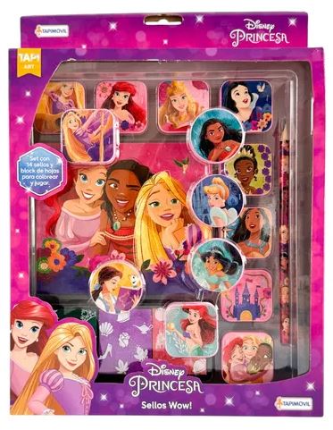 SELLOS WOW PRINCESAS EN CAJA