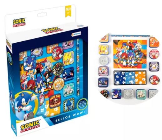 SELLOS WOW SONIC EN CAJA