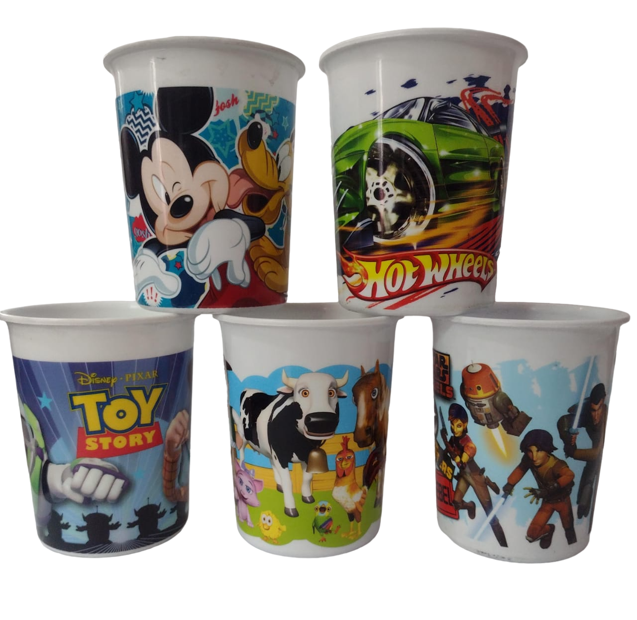 VASO CHICO PERSONAJES