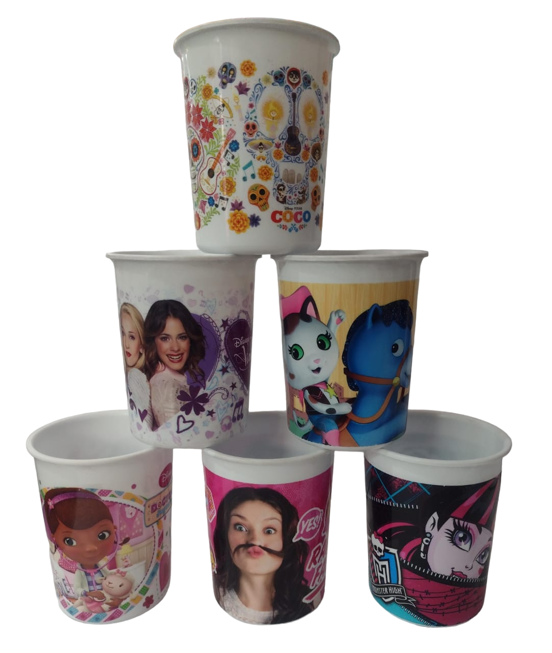 VASO CHICO PERSONAJES - OFERTA SIN CAMBIO