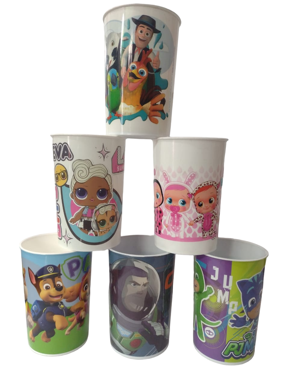 VASO CHICO PERSONAJES