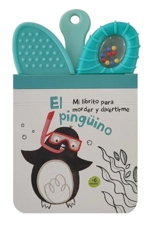 LIBRO PARA MORDER Y DIVERTIRME PINGÜINO