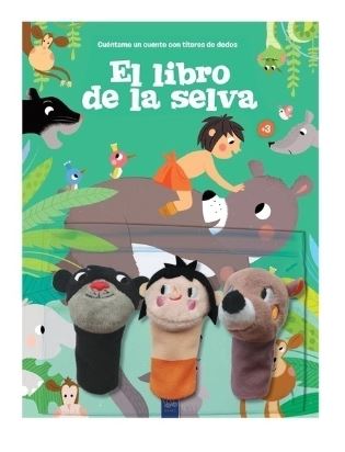 LIBRO CON TITERES EL LIBRO DE LA SELVA