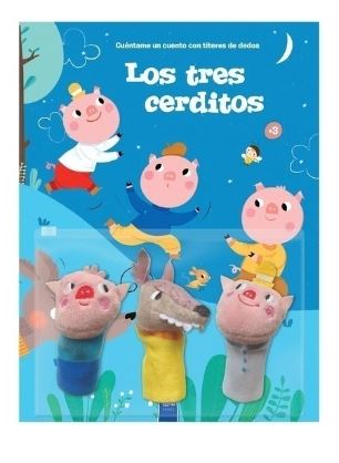 LIBRO CON TITERES LOS TRES CERDITOS