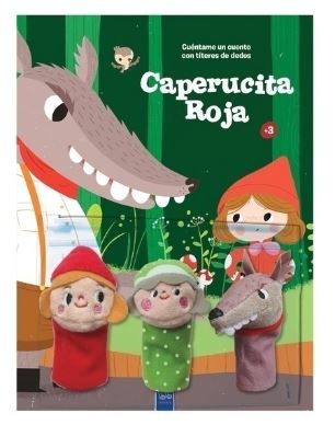 LIBRO CON TITERES CAPERUCITA ROJA