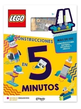 LEGO LIBRO CONSTRUCCIONES EN 5 MINUTOS