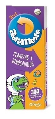 ABREMENTE 2 EN 1 PLANETAS Y DINOSAURIOS