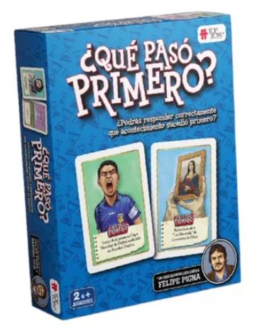 QUE PASO PRIMERO?