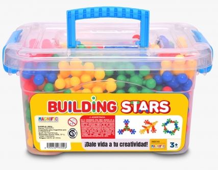 BUILDING STARS ESTRELLAS DIDACTICA VALIJA 150 PIEZAS