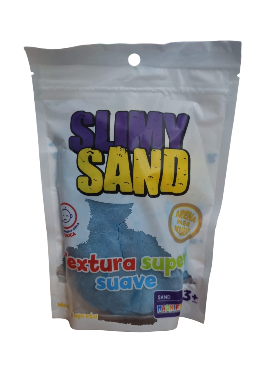 MAGNIFIC SLIMY SAND AZUL CON MOLDE