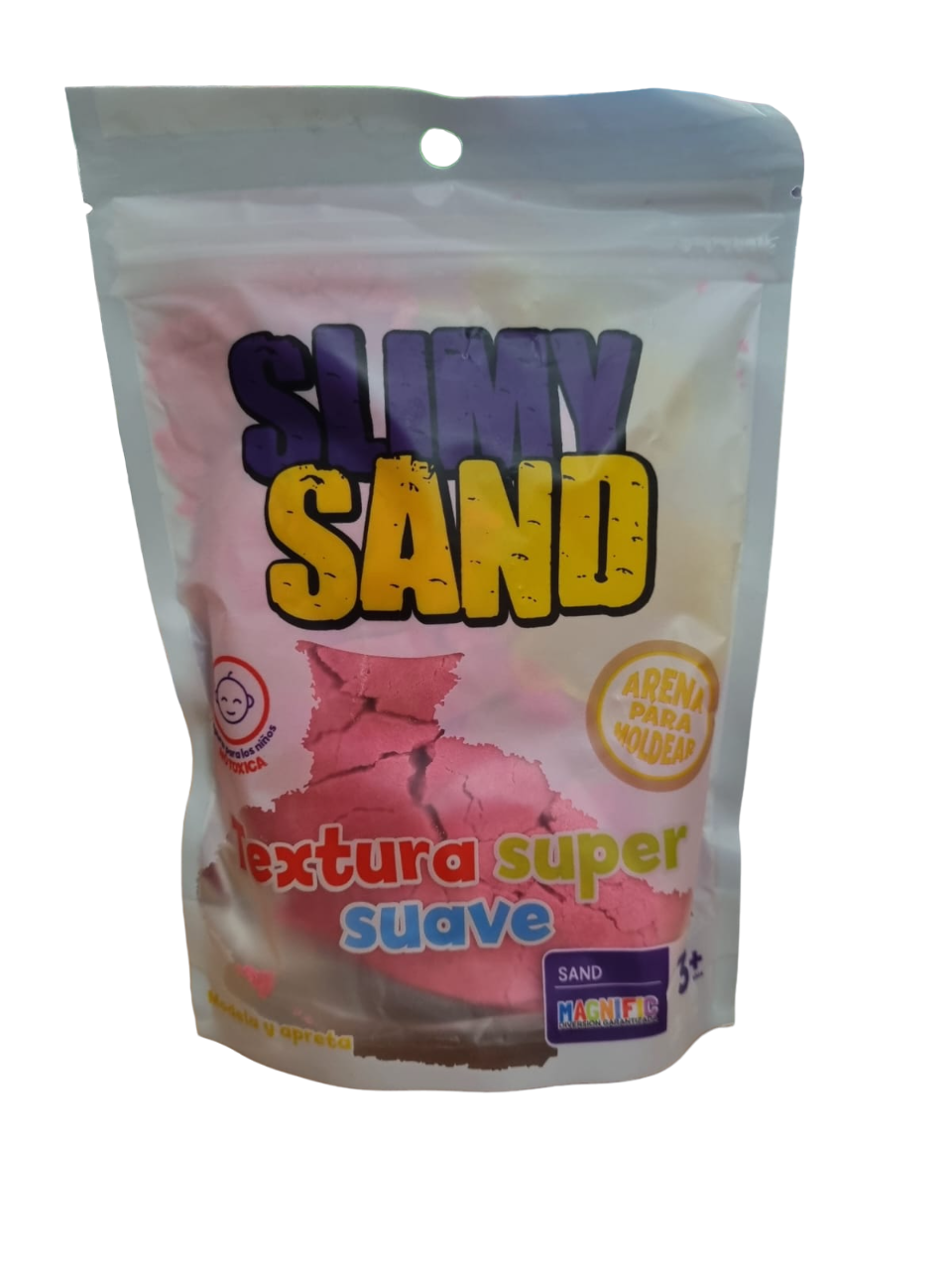 MAGNIFIC SLIMY SAND ROSA CON MOLDE
