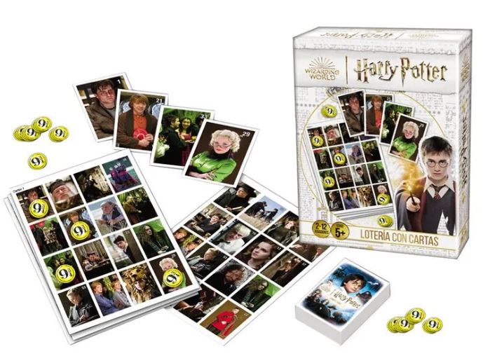 LOTERIA CON CARTAS HARRY POTTER