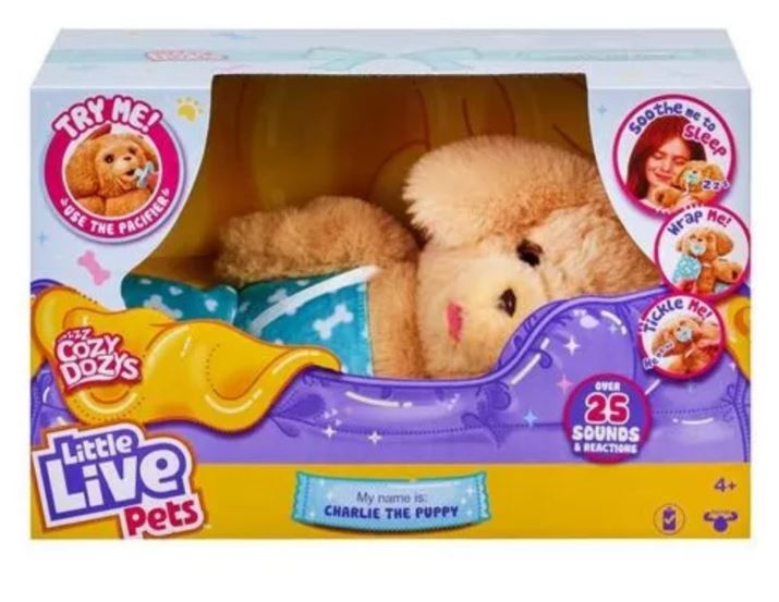 LITTLE LIVE PETS COZY DOZY CHARLIE PERRO