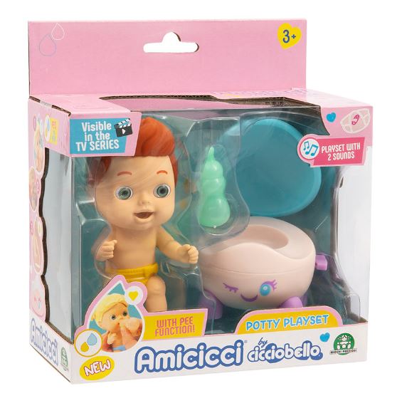 AMICICCI BEBE FLEXIBLE CON ACCESORIOS