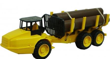 CAMION CON TRONCO