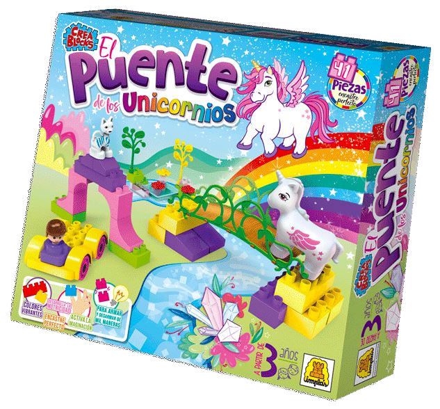 CREA BLOCKS EL PUENTE DE UNICORNIOS