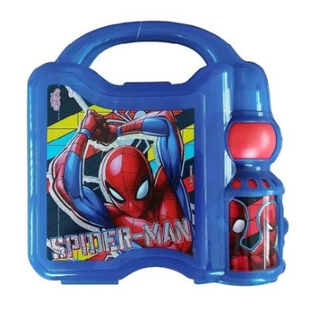 LUNCHERA SPIDERMAN CON CANTIMPLORA